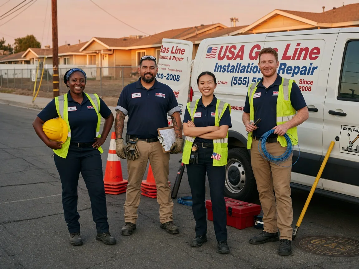 Gas Line Installation company in Duke, OK